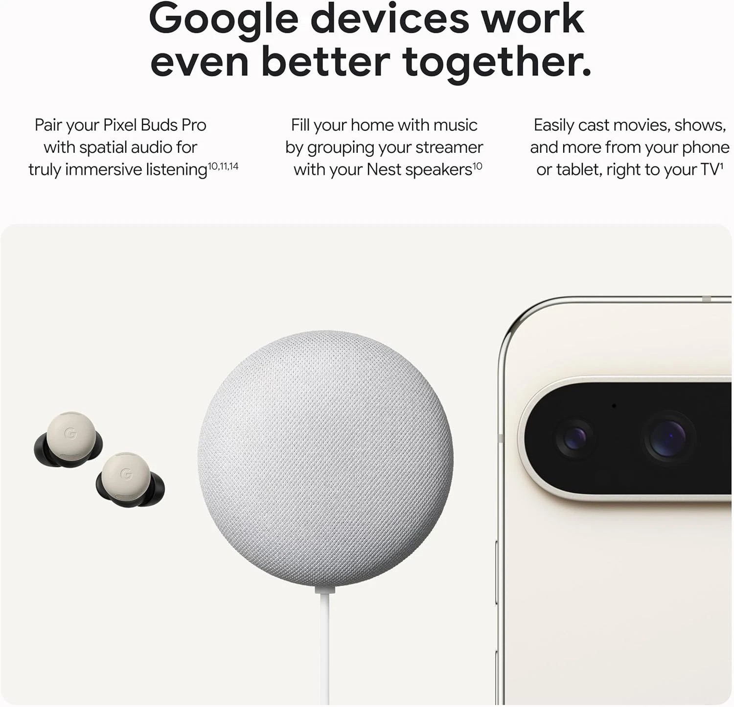 4K HDR TV Streamer with Voice Search Remote & 32GB Storage – Porcelain Finish