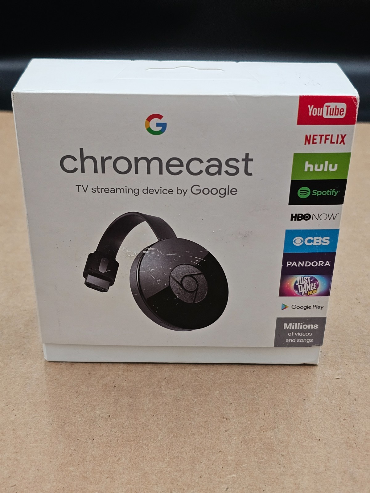 Google Chromecast HD Media Streamer GA3A00093-A14-Z01
