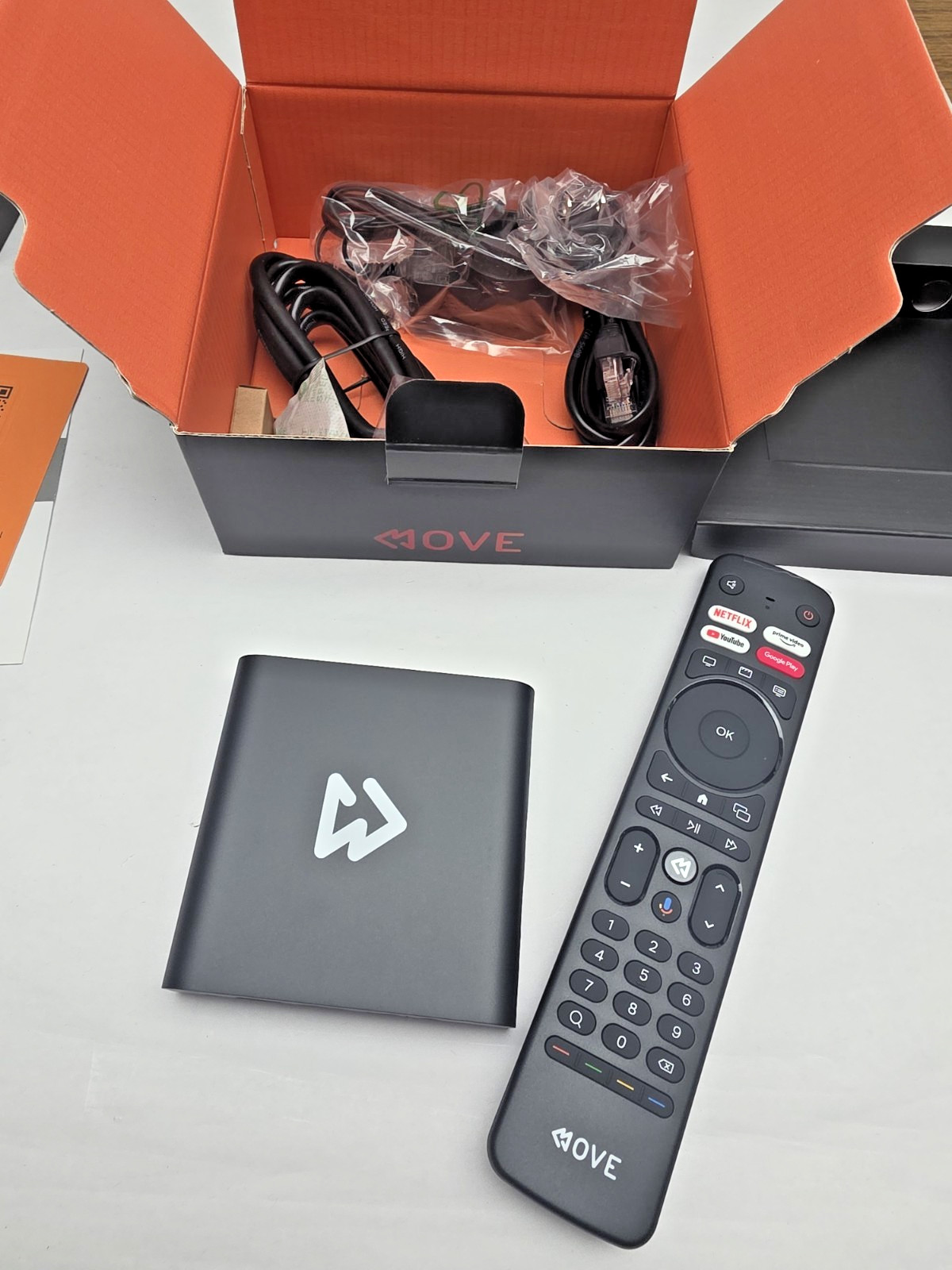 MOVE 4k ultra hd set top box move.tv, New-Free Shipping