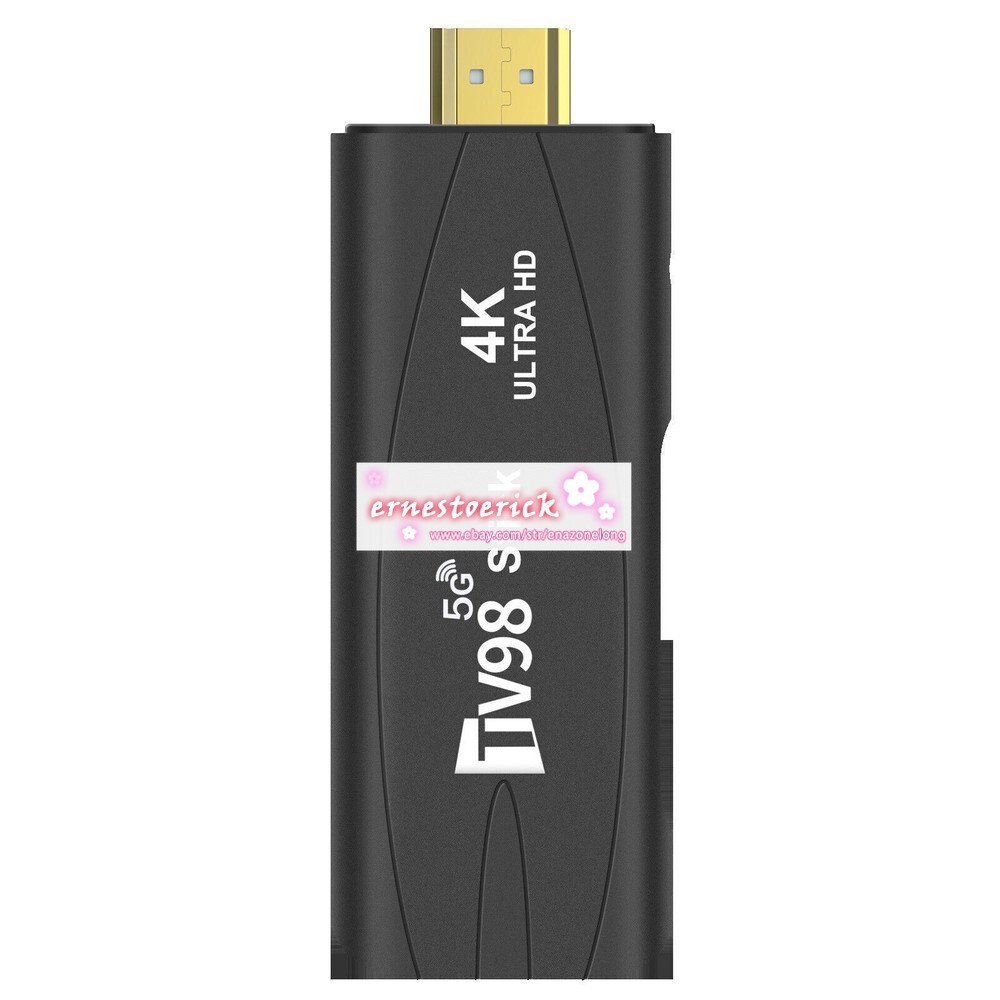 TV Stick TV98 Android 12.1 Dual WiFi Smart TV Box 2G+16G/8G+128G 4K Media Player
