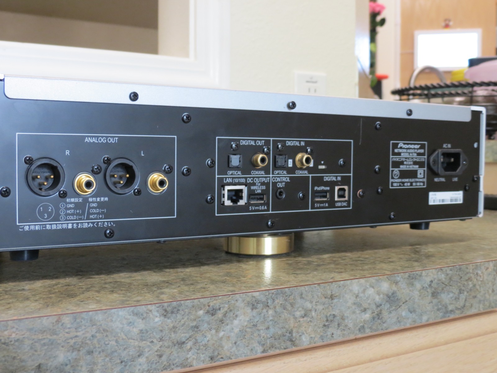 Pioneer N-70A Network Audio Player Good Condition Dual ESS Sabre DAC Balanced