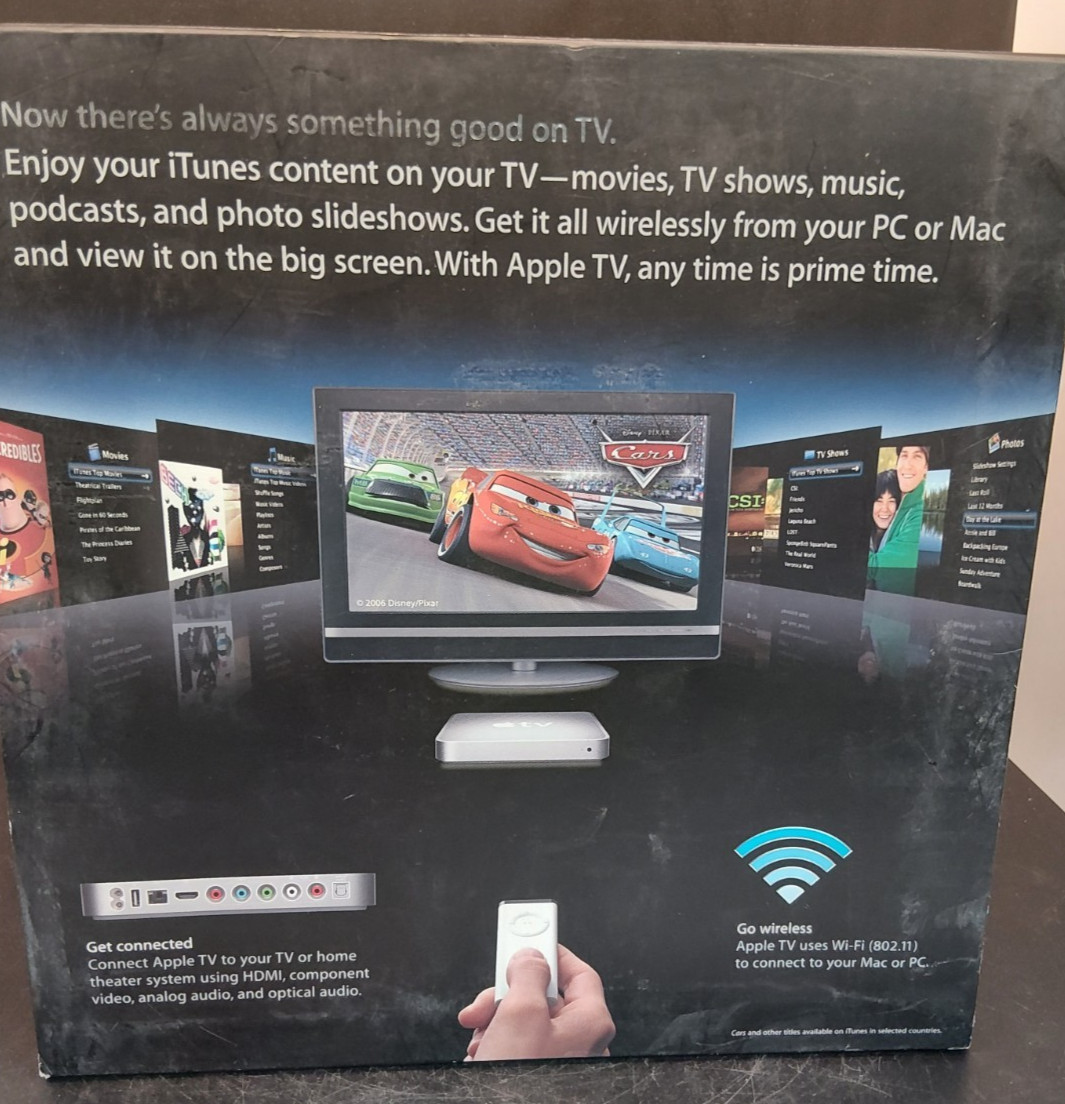Apple TV 1st Generation – NEW Open Box – (40GB) – VINTAGE A1218