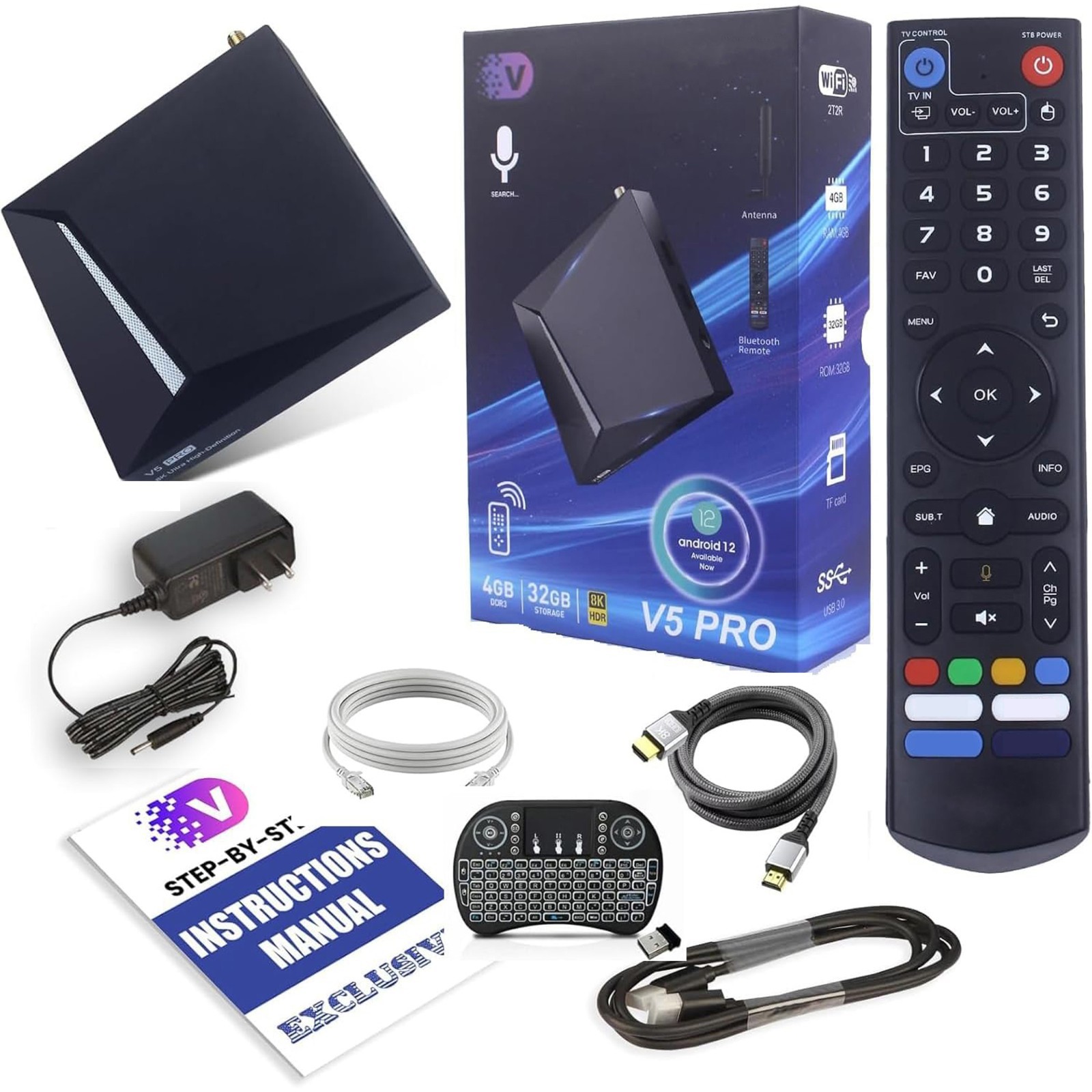 Vseebox V5 Pro Media Streaming TV Box – Vsee Box Official Authorized Distributor