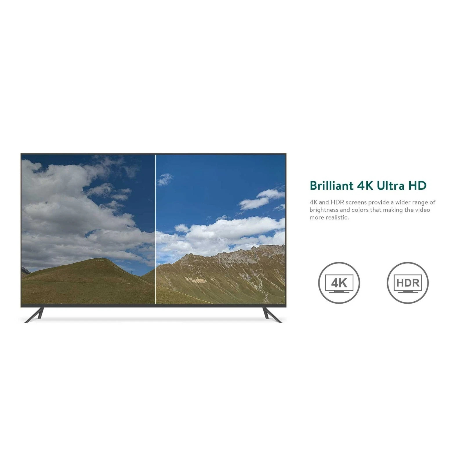 ONN Google TV 4K HD Streaming Box Voice Control Google Assistant (110125667)™