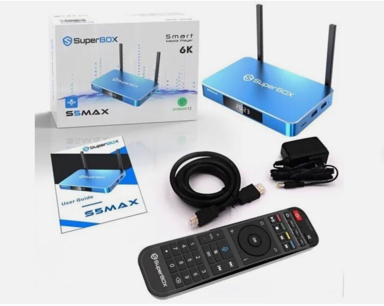 SuperBox S5 MAX 5th Gen Media **Message me for huge discount off the list price”