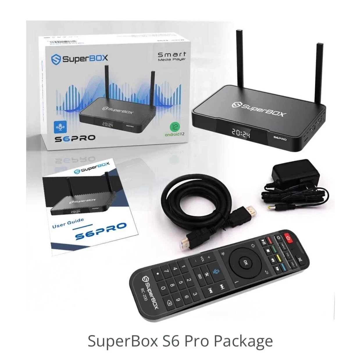 SuperBox S6 Pro 24/7 Lifetime Support – Authorized Distributor – Free Shipping