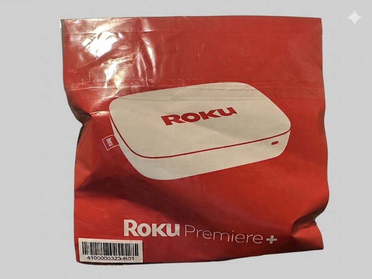 Roku Premiere+ 4630X 4K UHD HDR Streaming Media Player Bundle – Open Box Tested