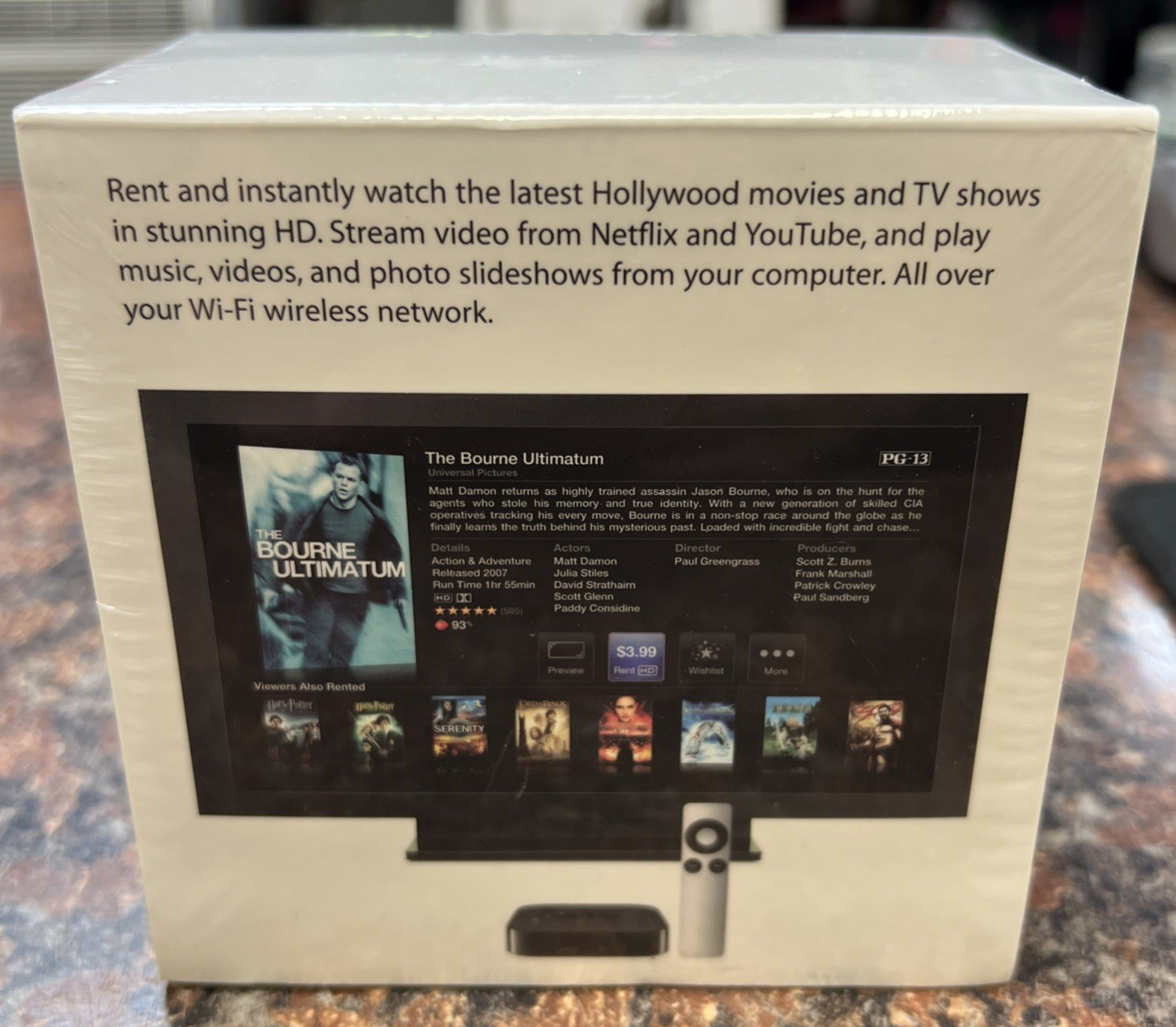 New Sealed Apple TV 2nd Gen Digital Media Streamer A1378 b-2