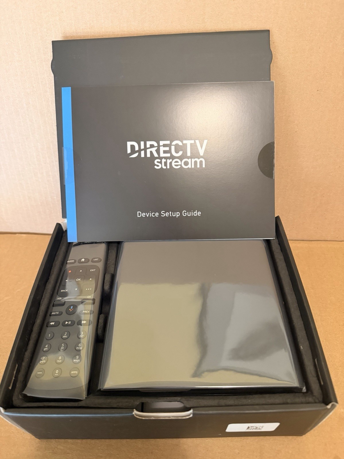 DIRECTV STREAM Box C71KW-400 Black HDMI Media Streamer w/ Voice Remote