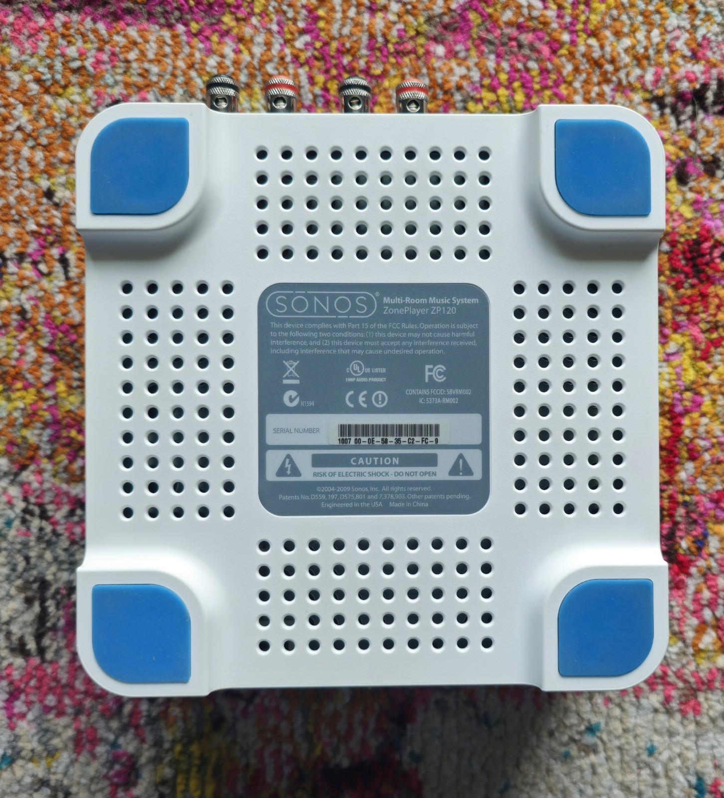 Sonos CONNECT:AMP (also known as ZonePlayer 120 or ZP120 200w Multi Room Tested