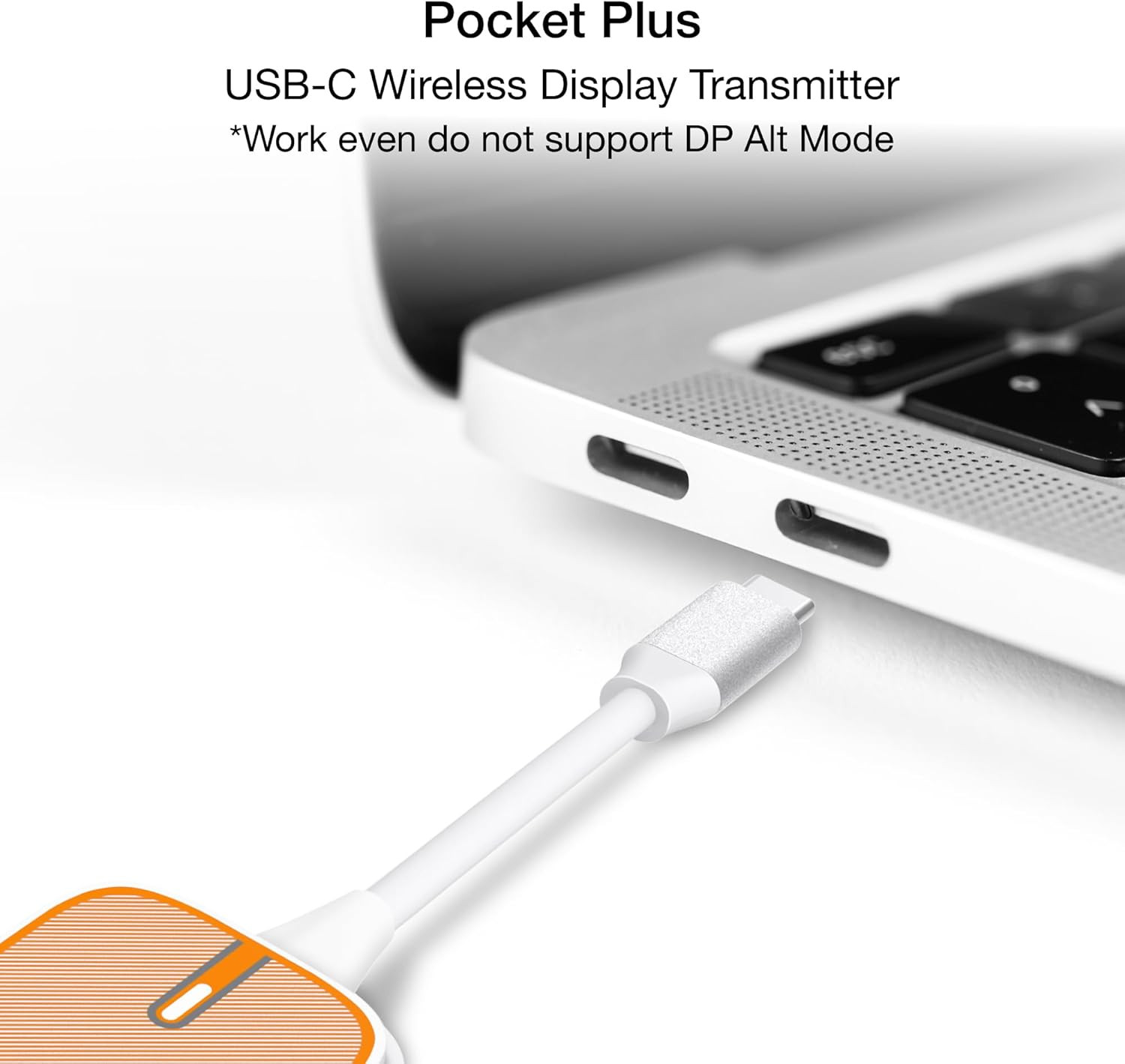 Pocket plus – Wireless Display Receiver & Transmitter | USB-C Compatible | Mirac