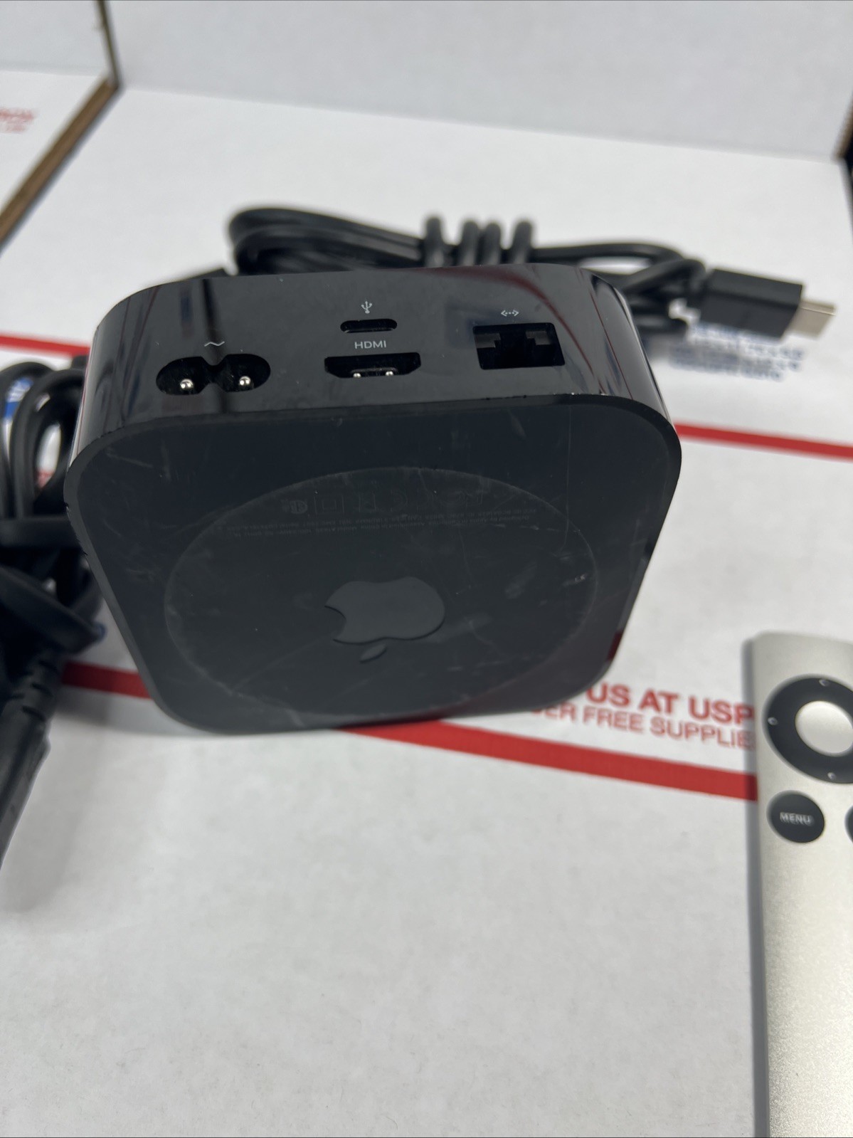 Apple TV A1625 (4th Gen) 32GB HD Streamer + Remote – SAME DAY SHIP – WARRANTY !