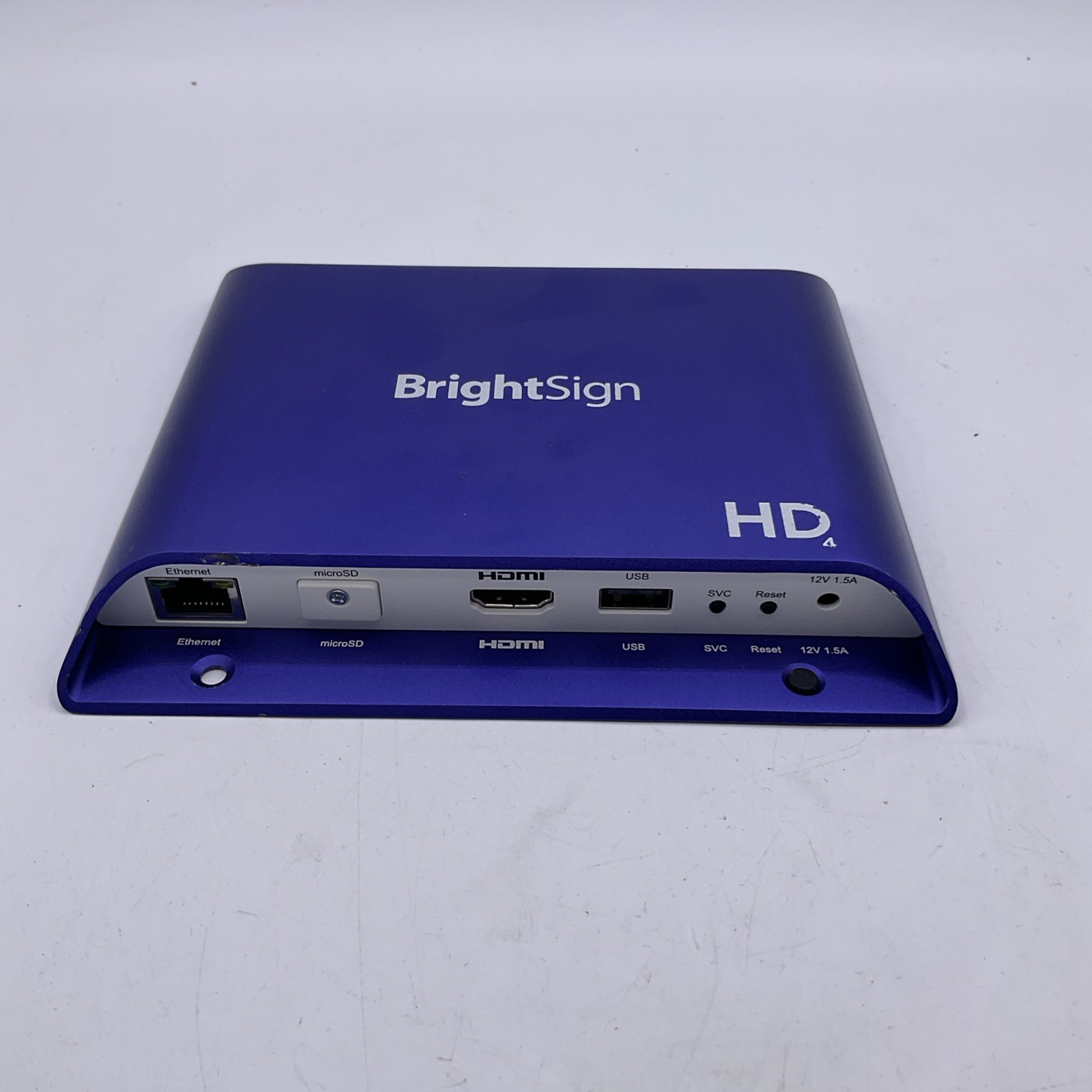 BrightSign HD224 Digital Signage Media Player HDMI Ethernet USB Power Adapter