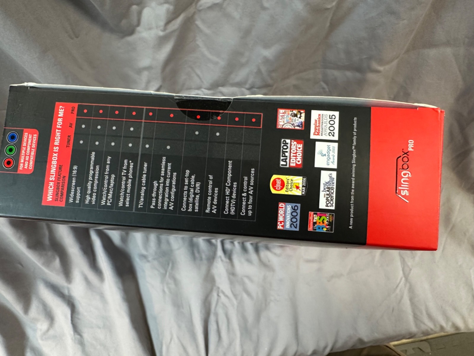 Sling Media Slingbox Pro SB200-100 Digital Media Streaming Streamer Box