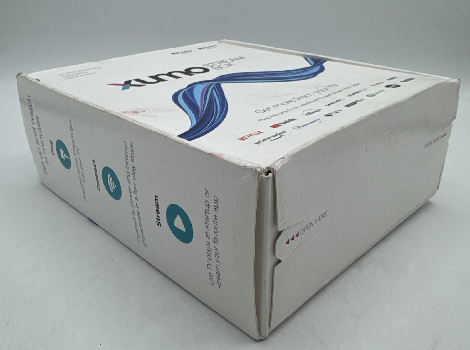 Xumo Stream Box 4K UHD Streaming Device Version 1.1 ESST11AEI