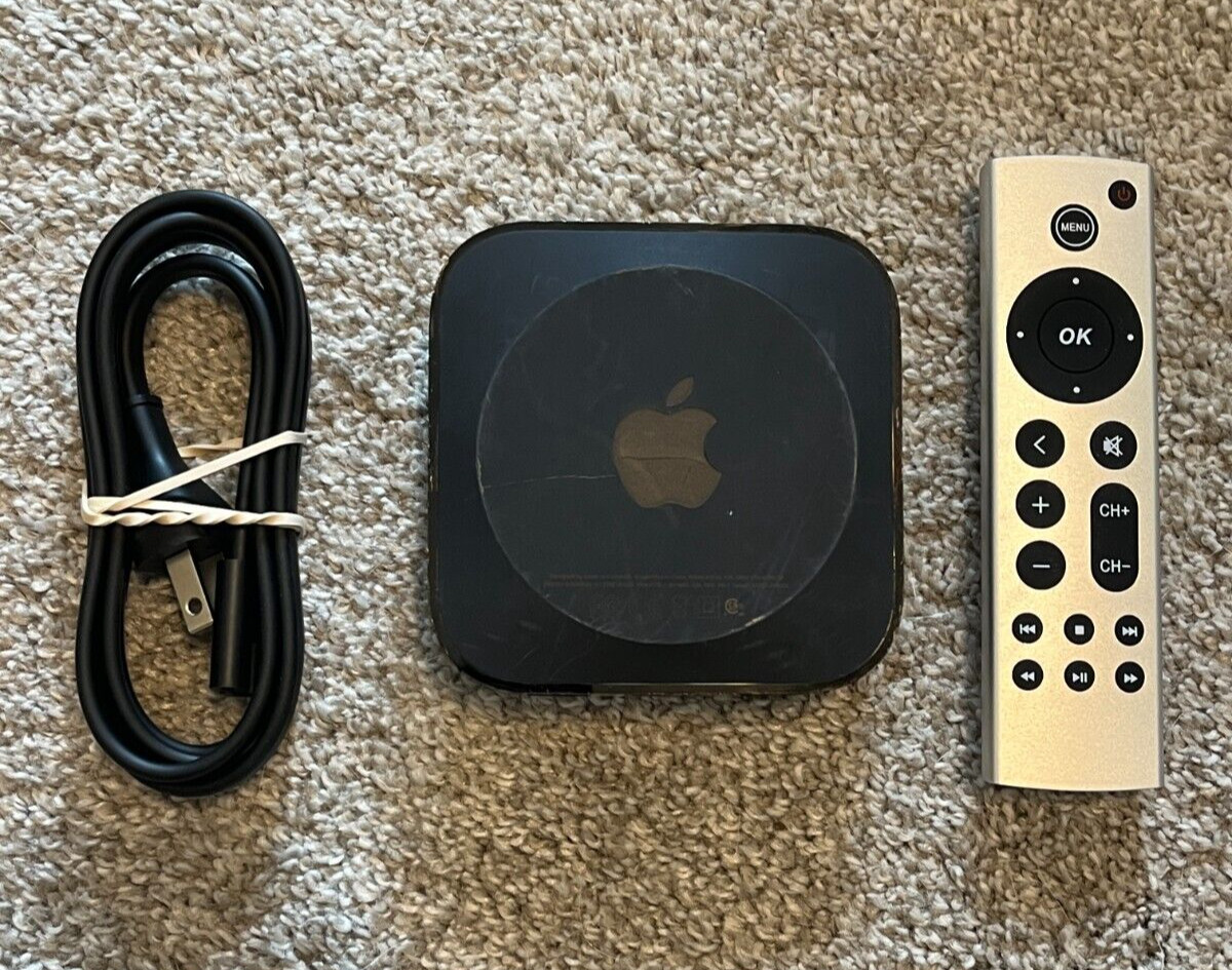 Apple TV (4th Generation) HD Media Streamer — A1625 — Fully Functional!