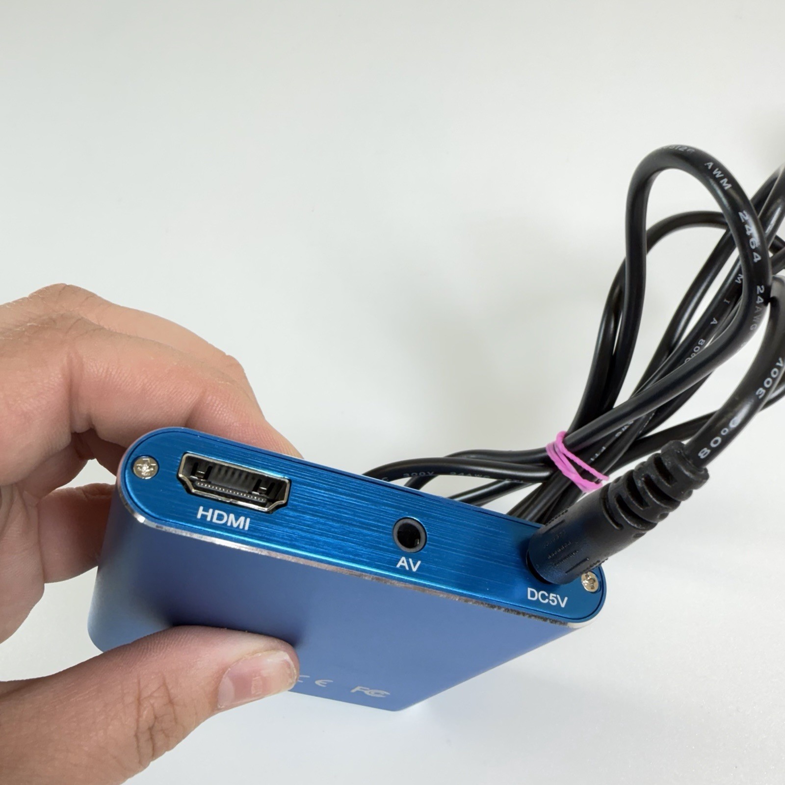 AGPTek Mini HD Media Player Blue Full HD Ultra-HDMI Digital Media Box