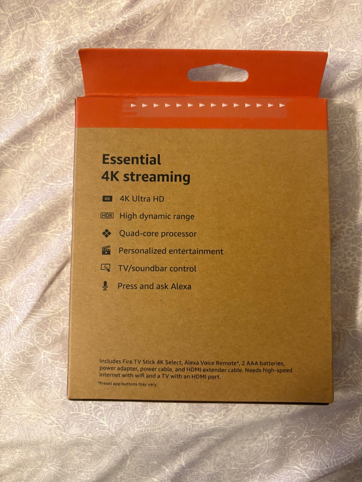 Amazon Fire TV Stick 4K Select Streaming Device NEW Alexa Voice Remote 8GB HDR