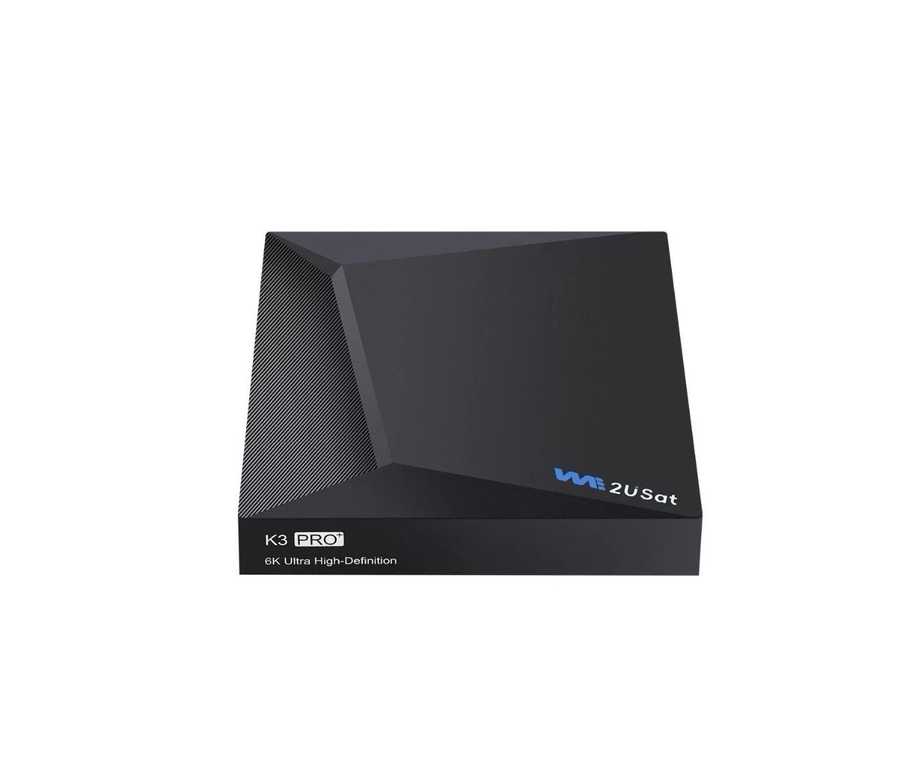 We2USat K3 PRO+ 6K HDR Android TV Box Remote Control 4GB RAM + 32GB Storage