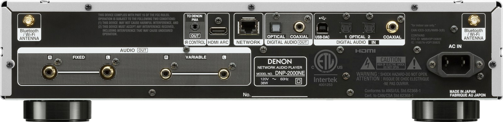 Denon DNP-2000NE SIL Music Streamer (Silver)