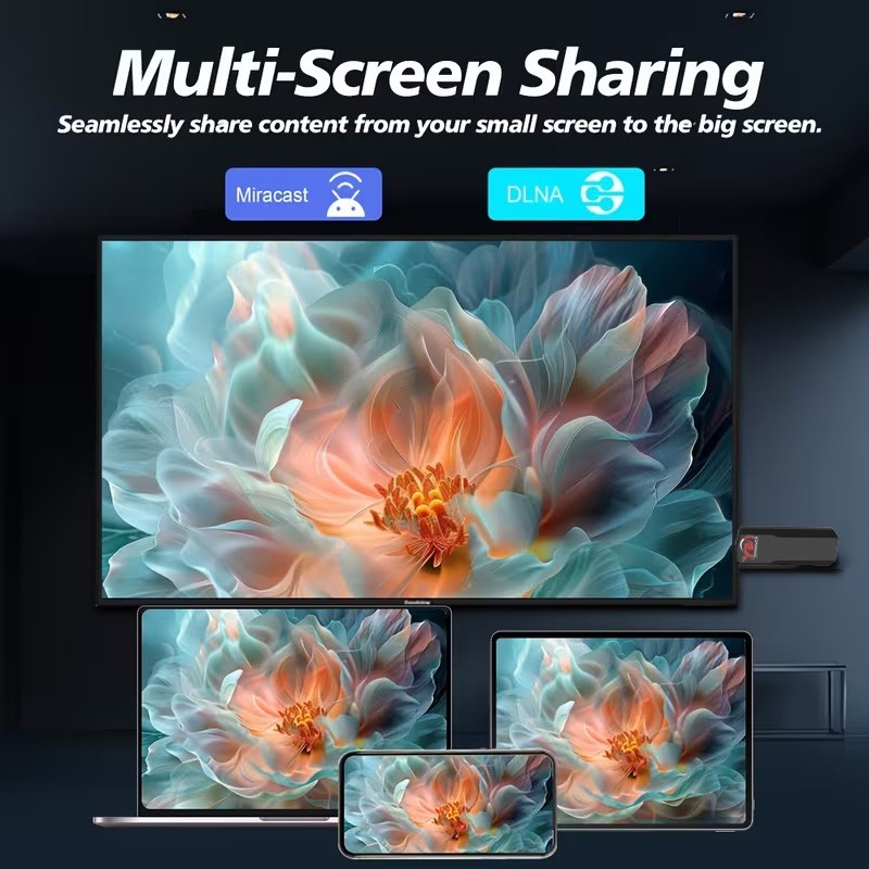 Y2 Android 14 TV Stick 2+16GB WiFi HDMI Mini Smart Media Player