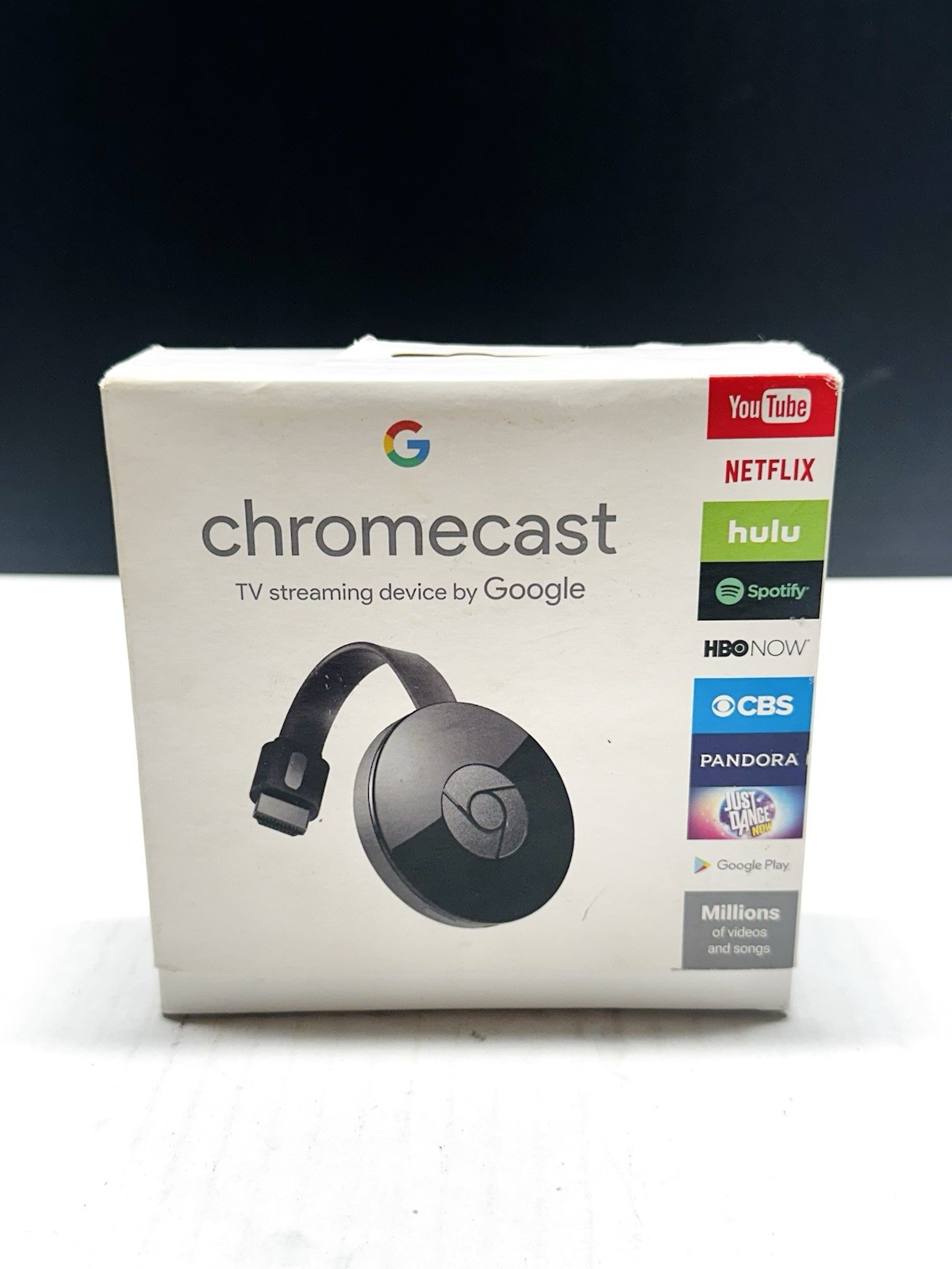 Google Chromecast 2nd Generation 1080p Portable Media Streamer NC2-6A5