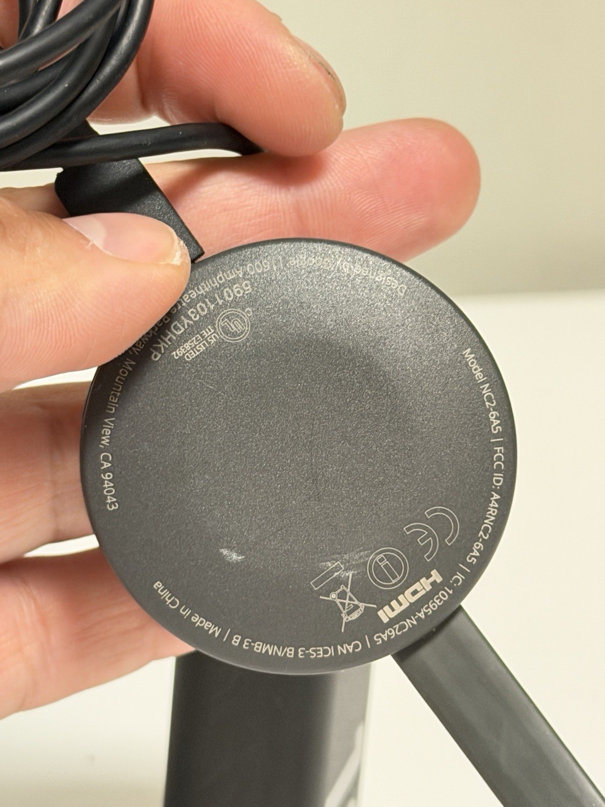 Google Chromecast 2nd Generation 1080p Portable Media Streamer NC2-6A5