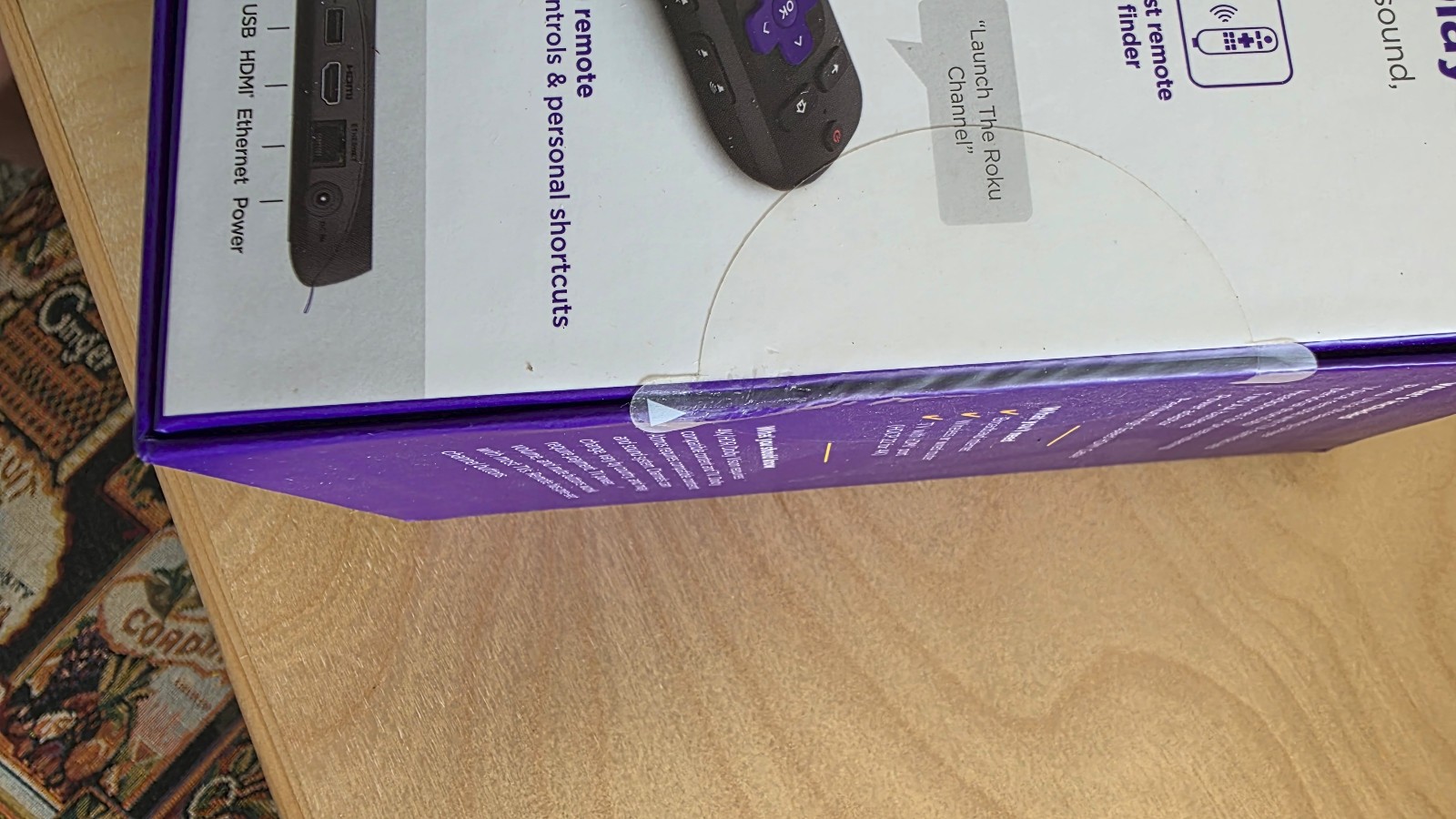 Roku Ultra 4800R 4K Streaming Media Player – Black