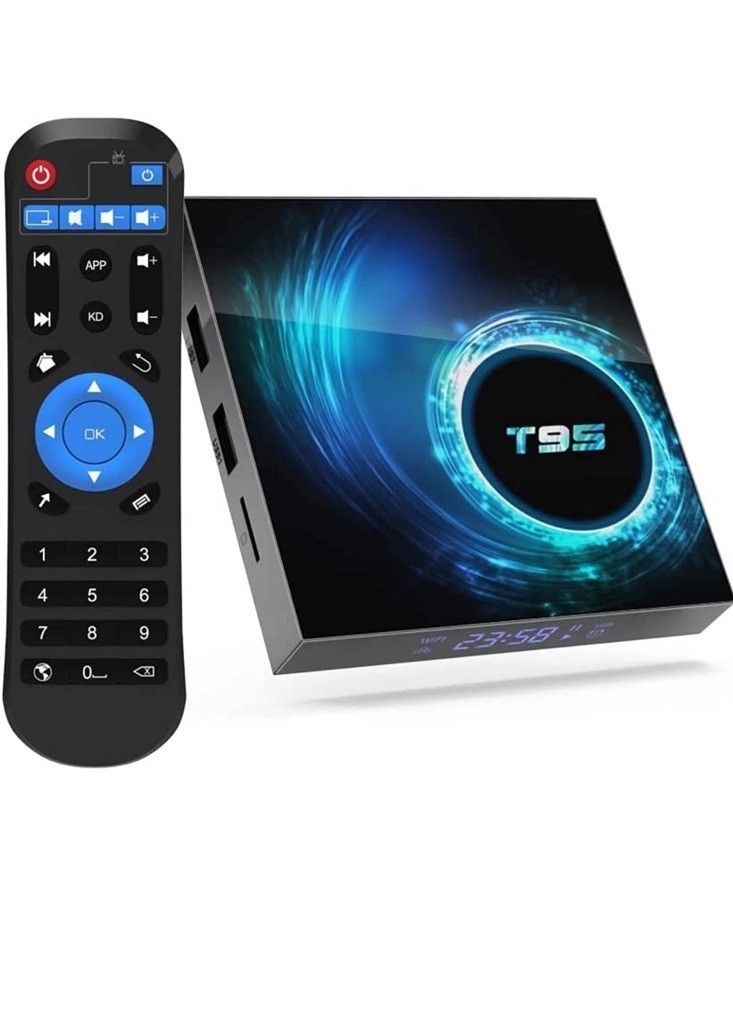 T95 6K TV BOX Android 10 CORE 2.4/5G WIFI HDMI Remote Control 2+16GB