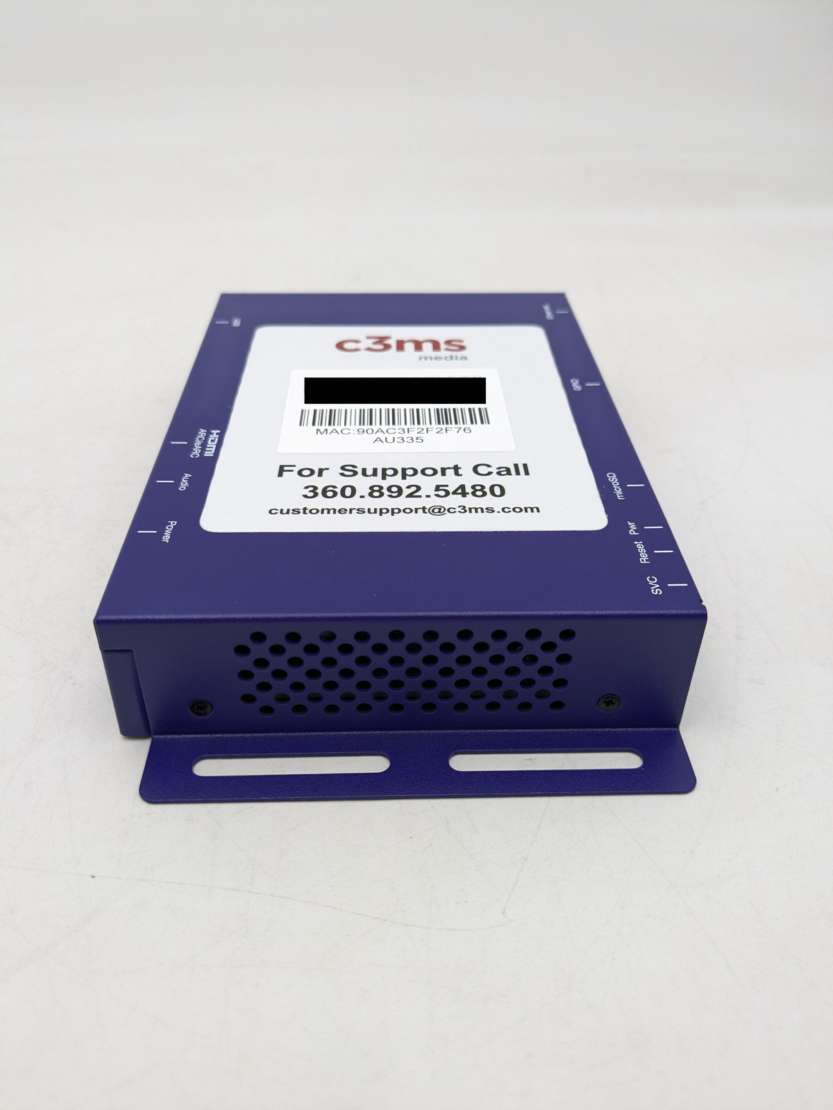 BrightSign C2MS Media AU335 ARC/eARC Digital/Analog Audio Player 12V
