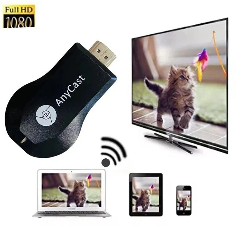 4K WiFi HDMI Anycast Miracast Airplay TV Wireless Display DLNA Dongle Adapter