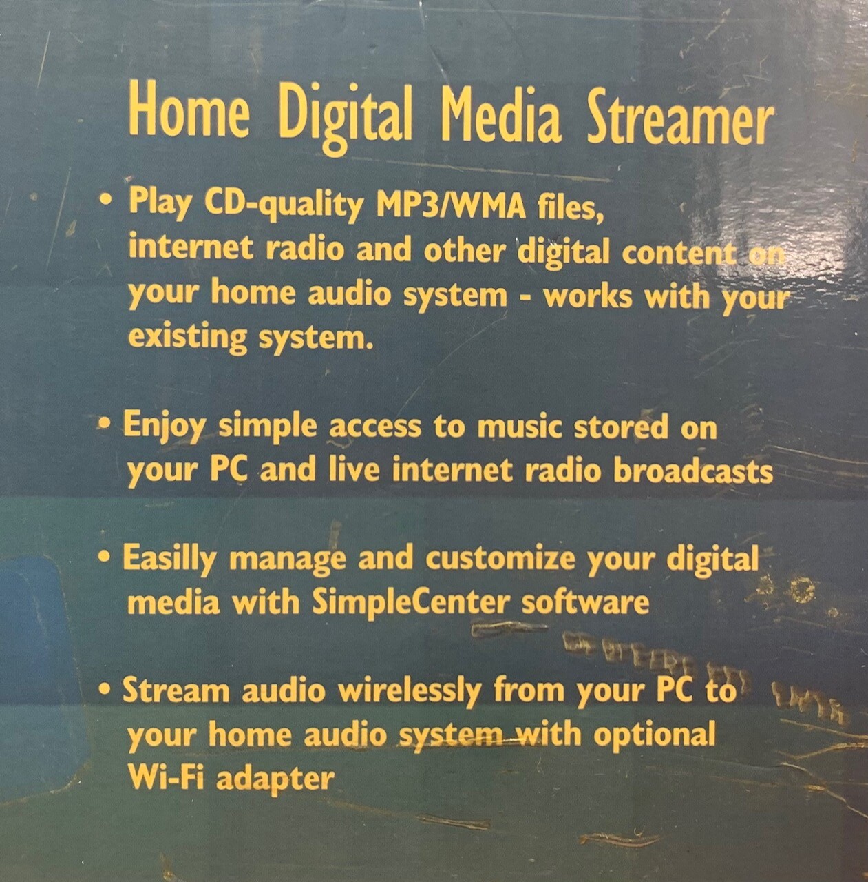 FOCKFORD OMNIFI D-LINK HOME DIGITAL MEDIA STREAMER MODEL# DMSI- DWL120R MP14210A