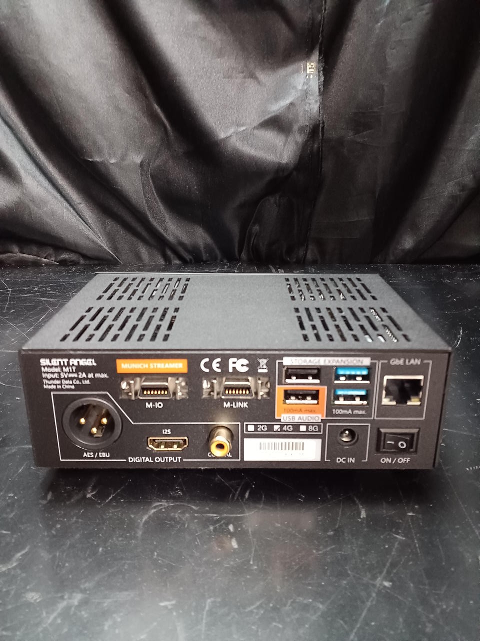 SILENT ANGEL M1T 4GB Network Transporter Hi-Res Audio Black W/BOX