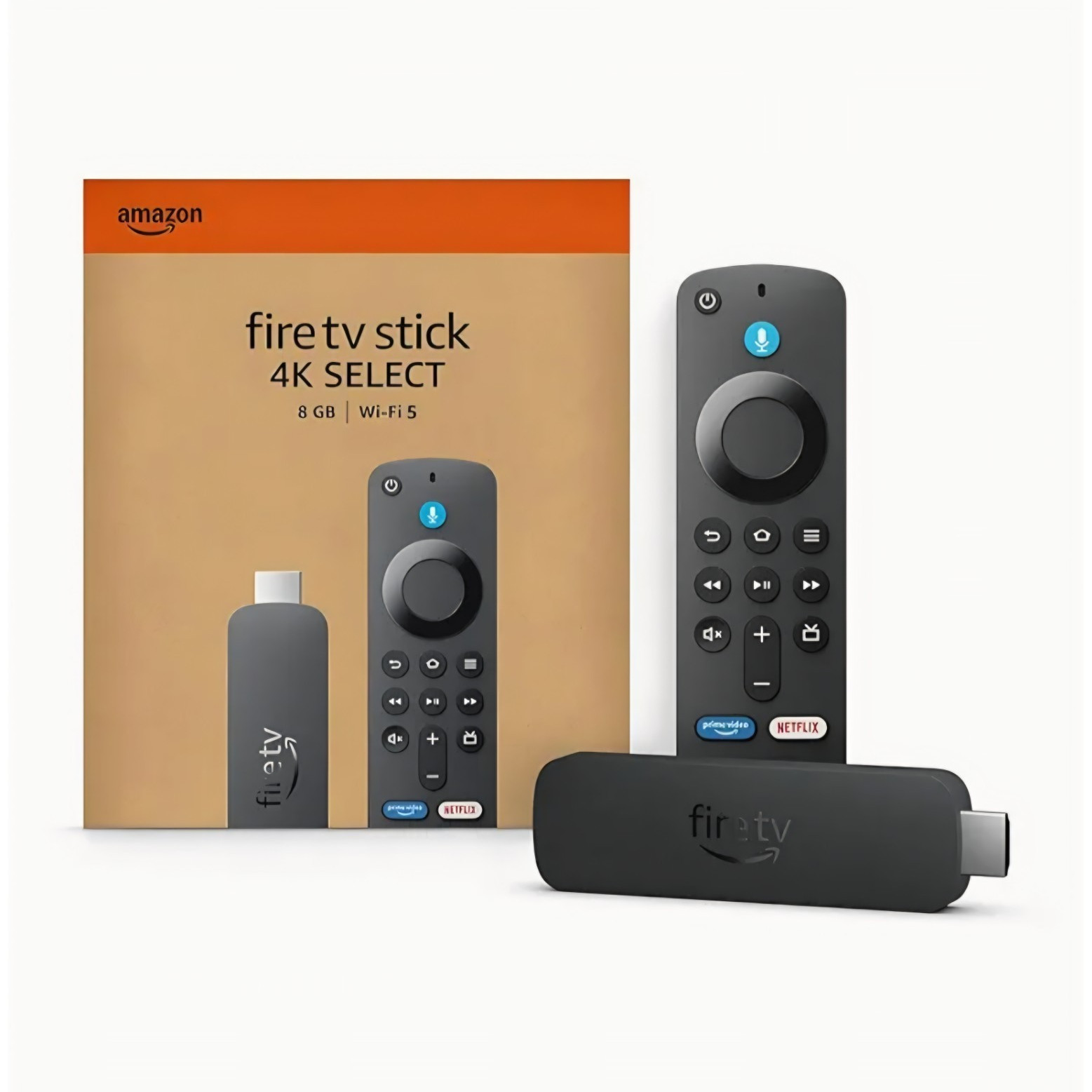 Amazon Fire TV Stick 4K Select 8GB Wi‑Fi Black 2160p HDMI Streaming Dongle