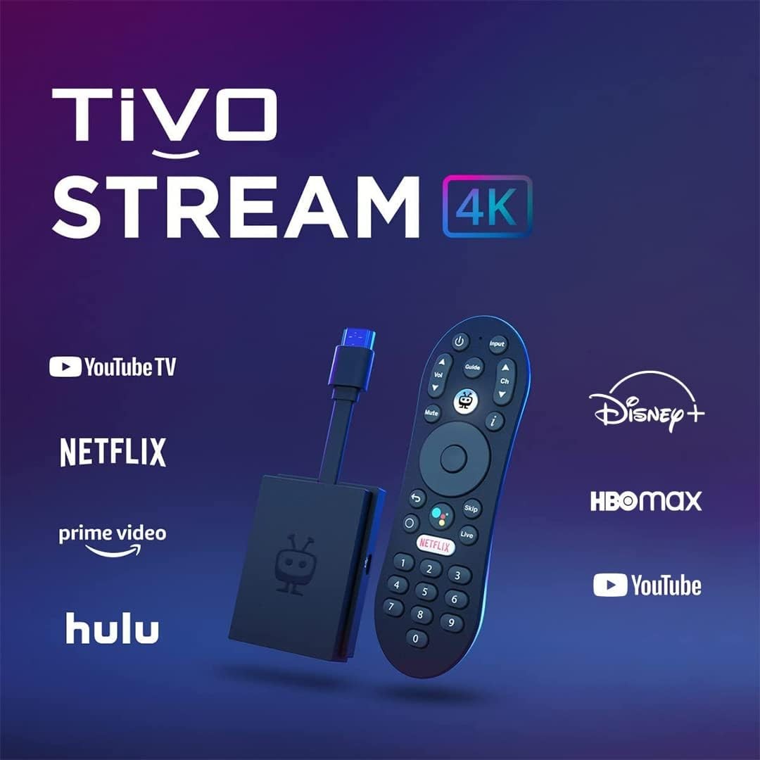 TiVo Stream 4K – Every Streaming App and Live TV on One Screen – UHD,…