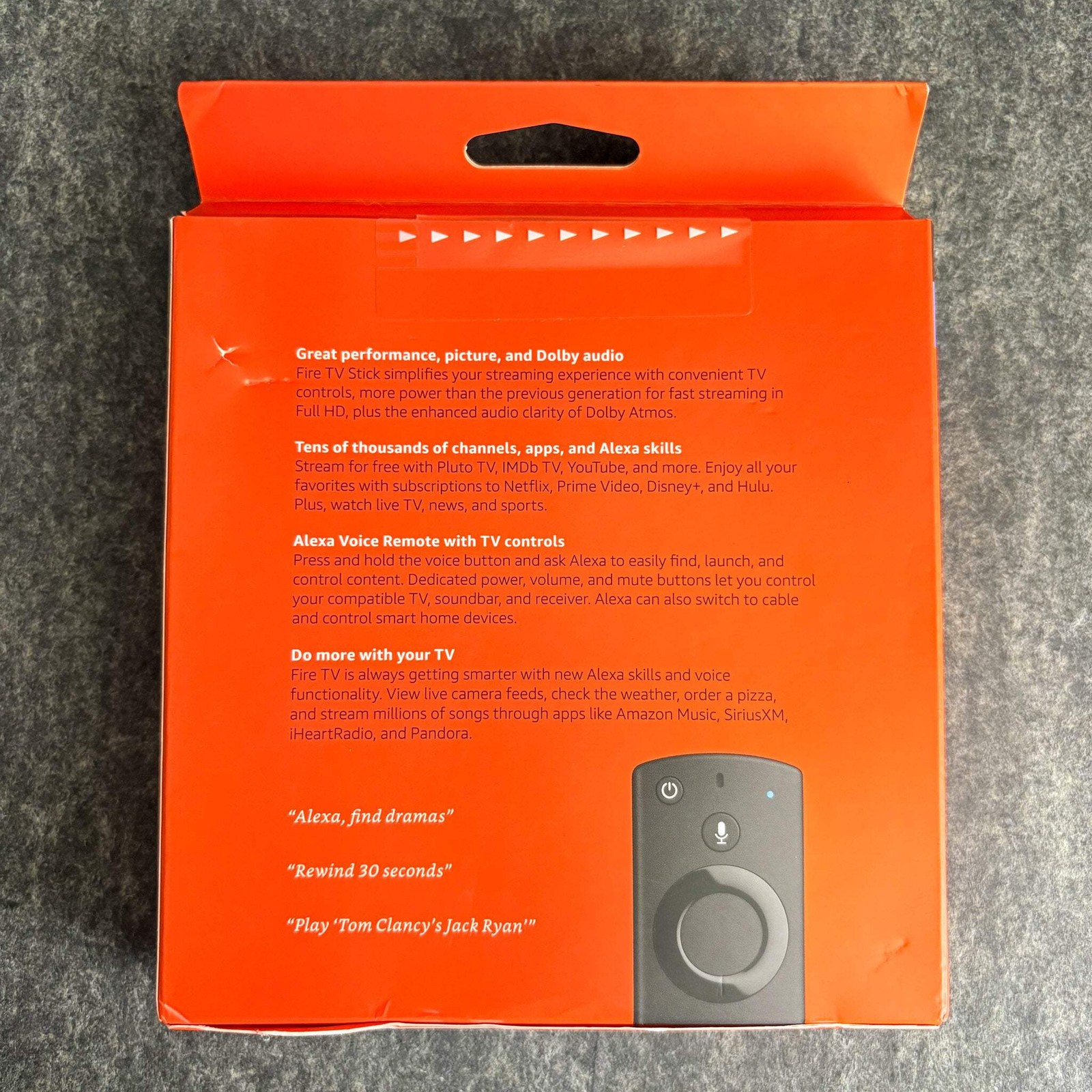 New Sealed Amazon Fire TV Stick HD (3rd Gen) with Alexa Voice Remote