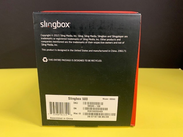 Slingbox 500 SB500 HD Media Streamer HD 1080p NEW
