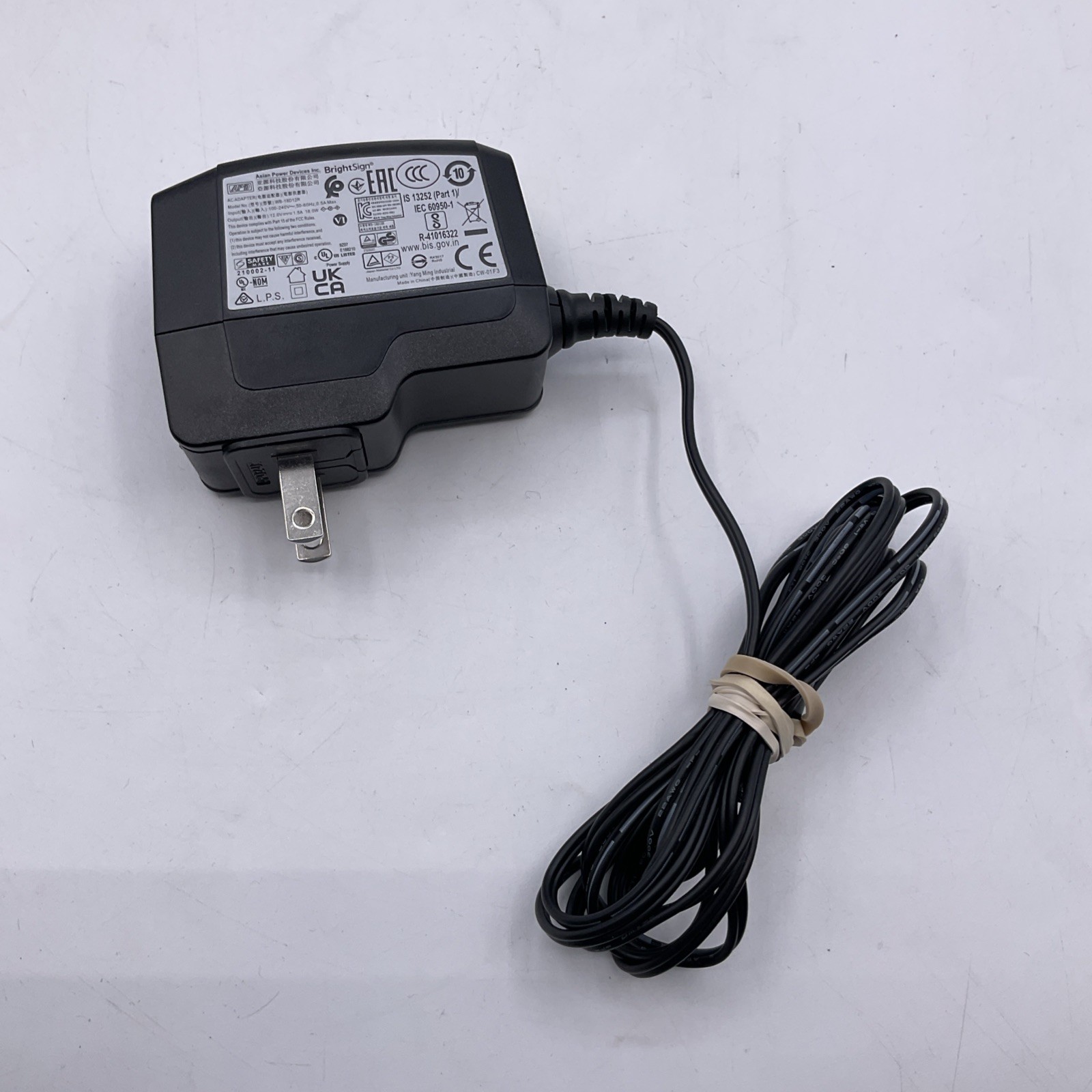BrightSign HD224 Digital Signage Media Player HDMI Ethernet USB Power Adapter