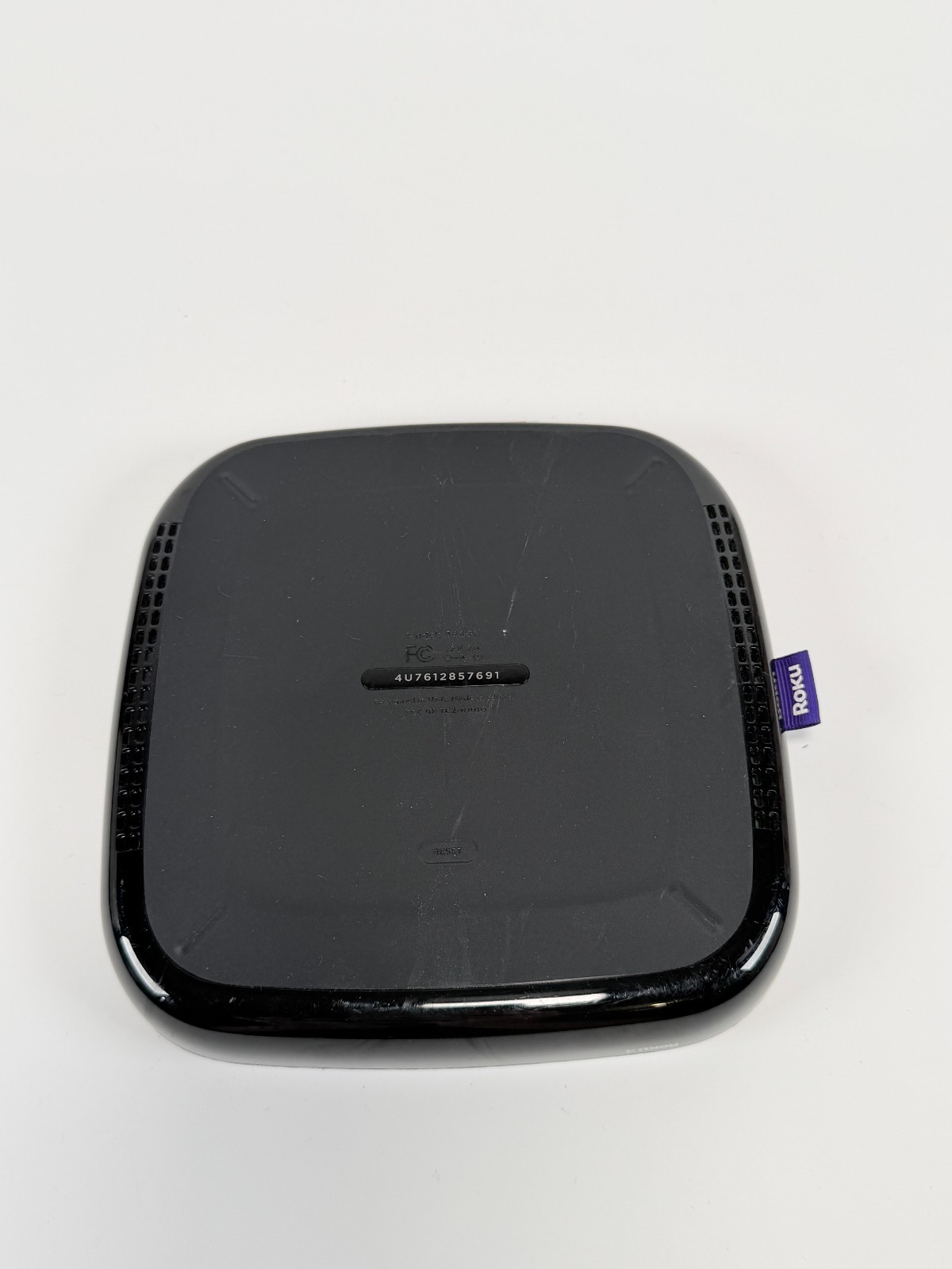 Roku 4 4400X Streaming Media Player Box 4K UHD Wi-Fi HDMI Black W Power Cord