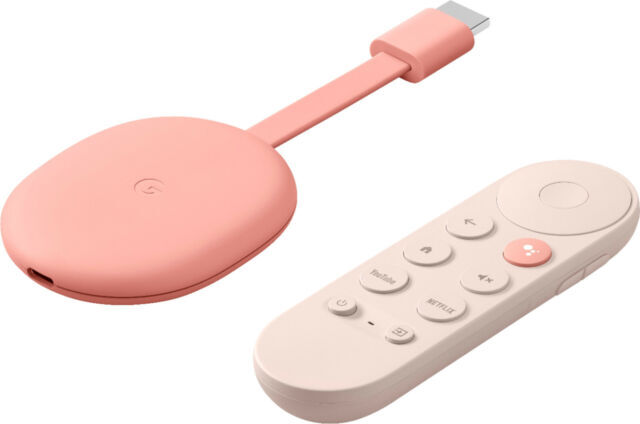 Google Chromecast with Google TV 4К Media Streamer with Google Assistant -…