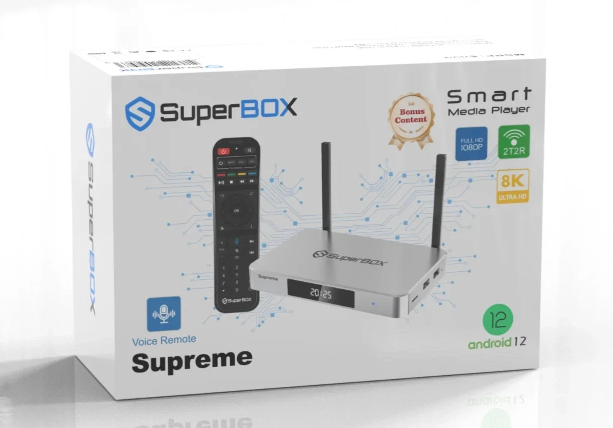 SuperBOX Supreme Exclusive / Premium / 18 + and Parental Control. Ultra MAX