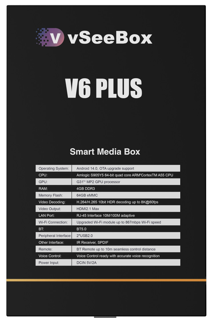 vSeeBox V6 Plus