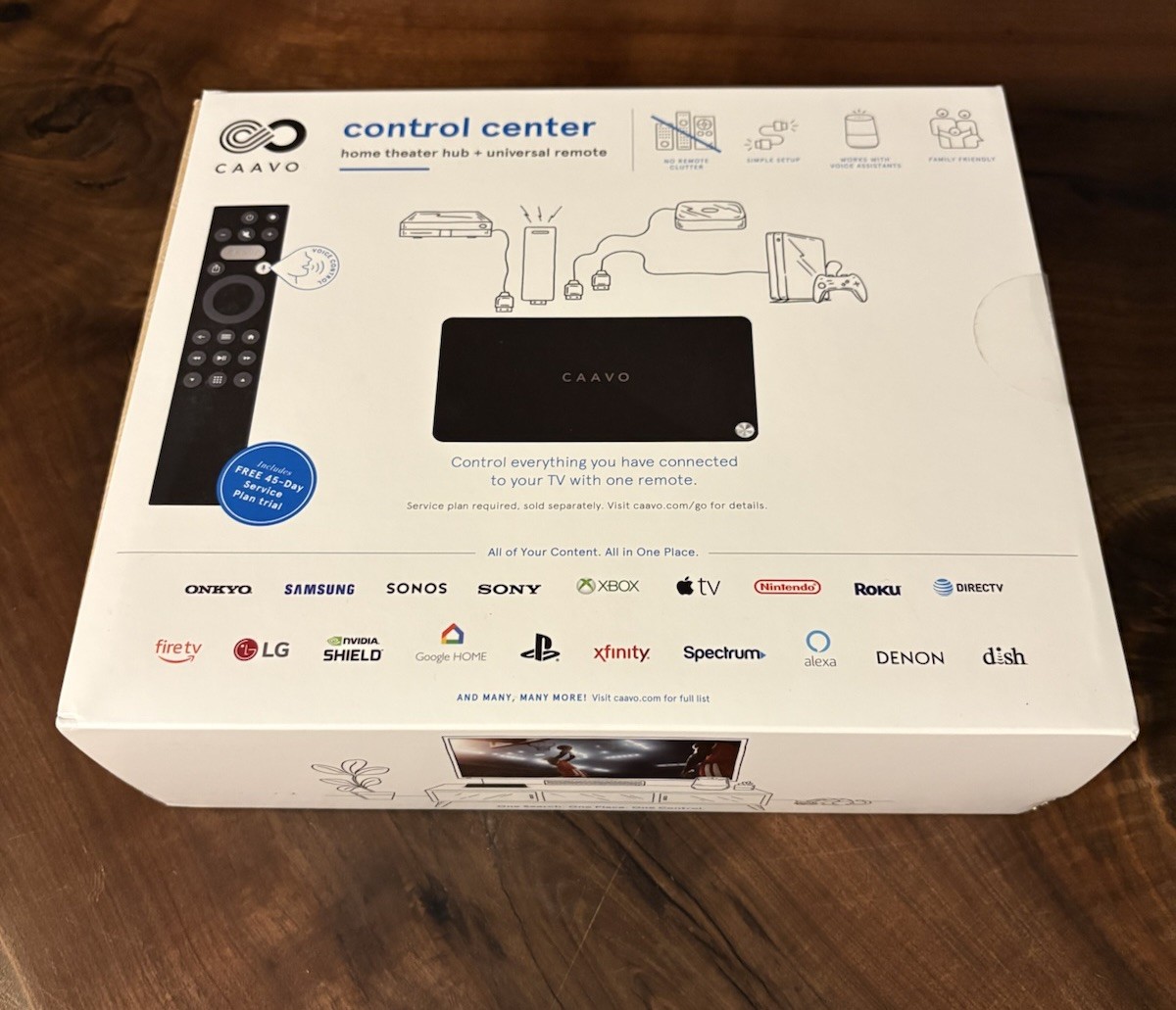 Caavo Control Center Entertainment Hub & Universal Remote New, Factory Sealed