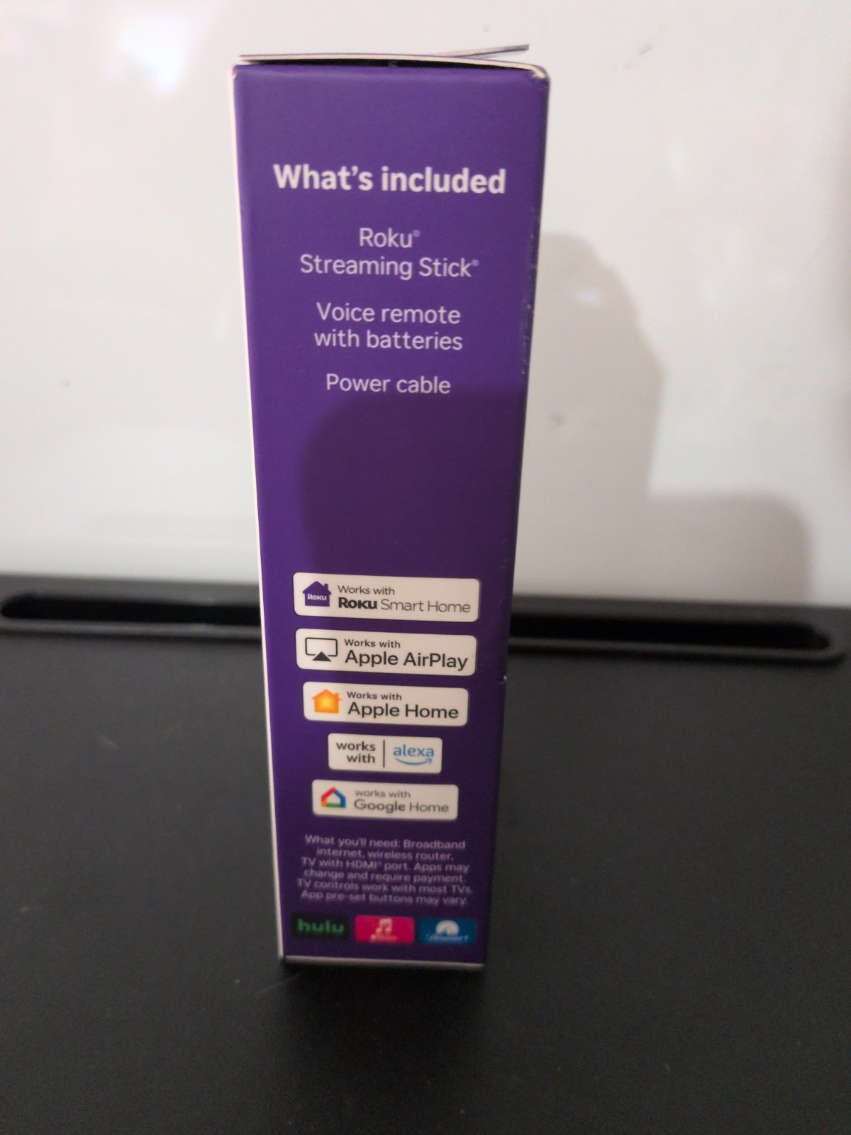 Roku Streaming Stick HD Portable Media Player Voice Remote 3840R NEW