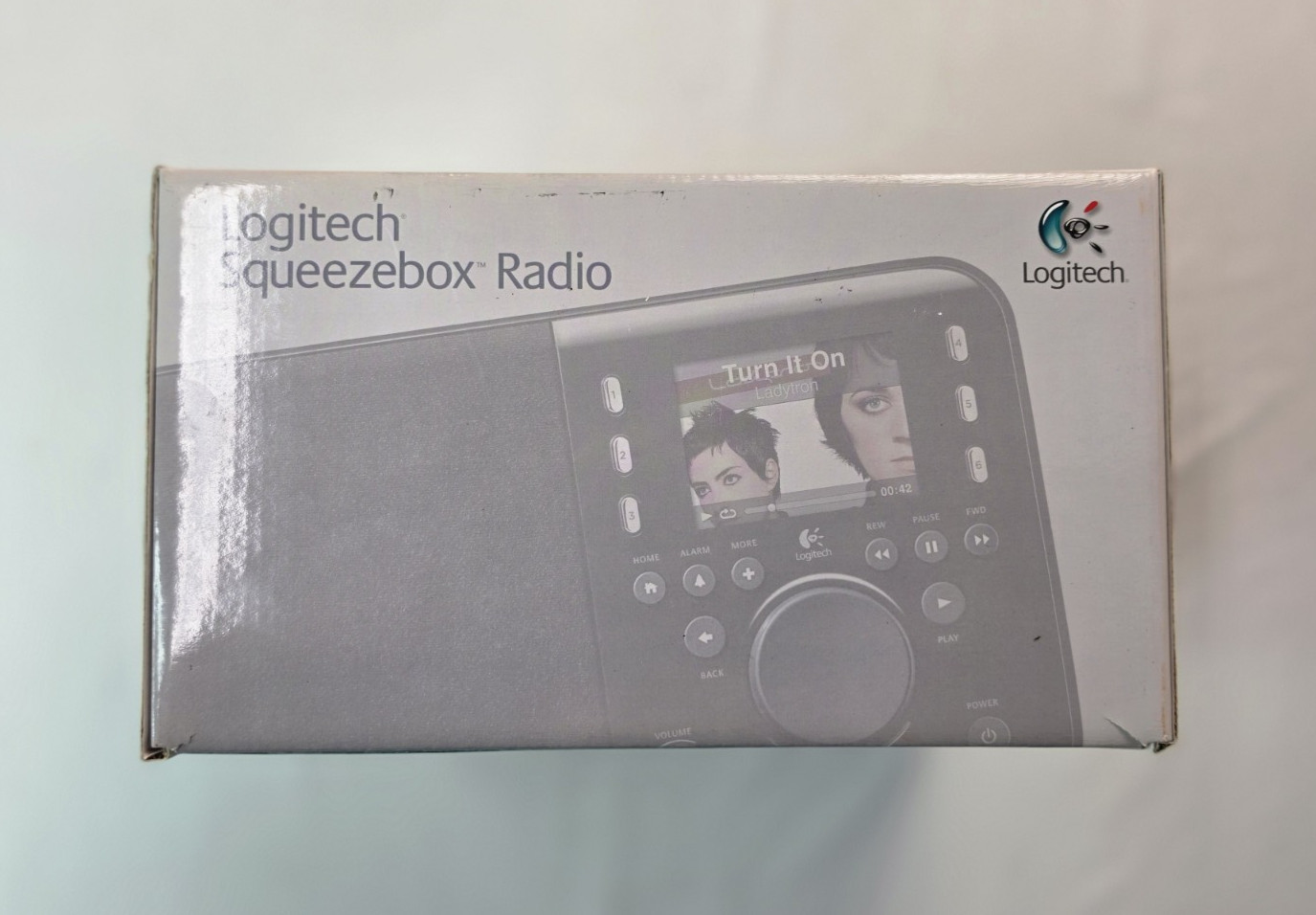 Logitech Squeezebox X-R0001 Wifi Smart Radio With Box No Remote TESTED WORKING