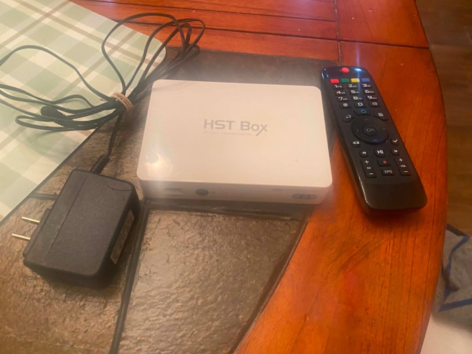 HST IPTV Box. reset it to the manufacture