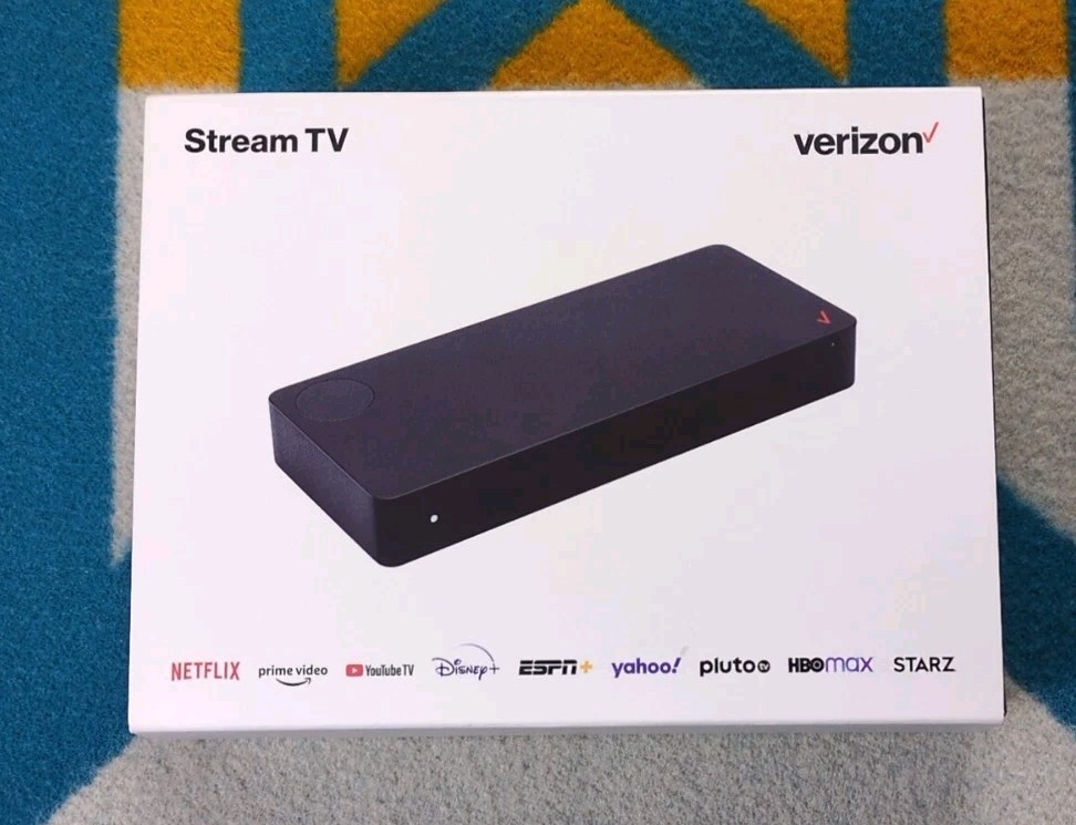 NEW Verizon Stream TV (ASK-STI6220) Hey Google Streaming Apps NEW Sealed