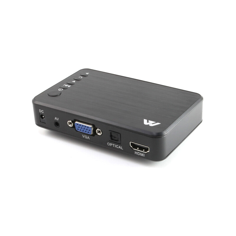 HDMI MEDIA PLAYER 1080P HDD RM RMVB DIVX AVI MKV USB SD MPEG JPEG MOV SDHC
