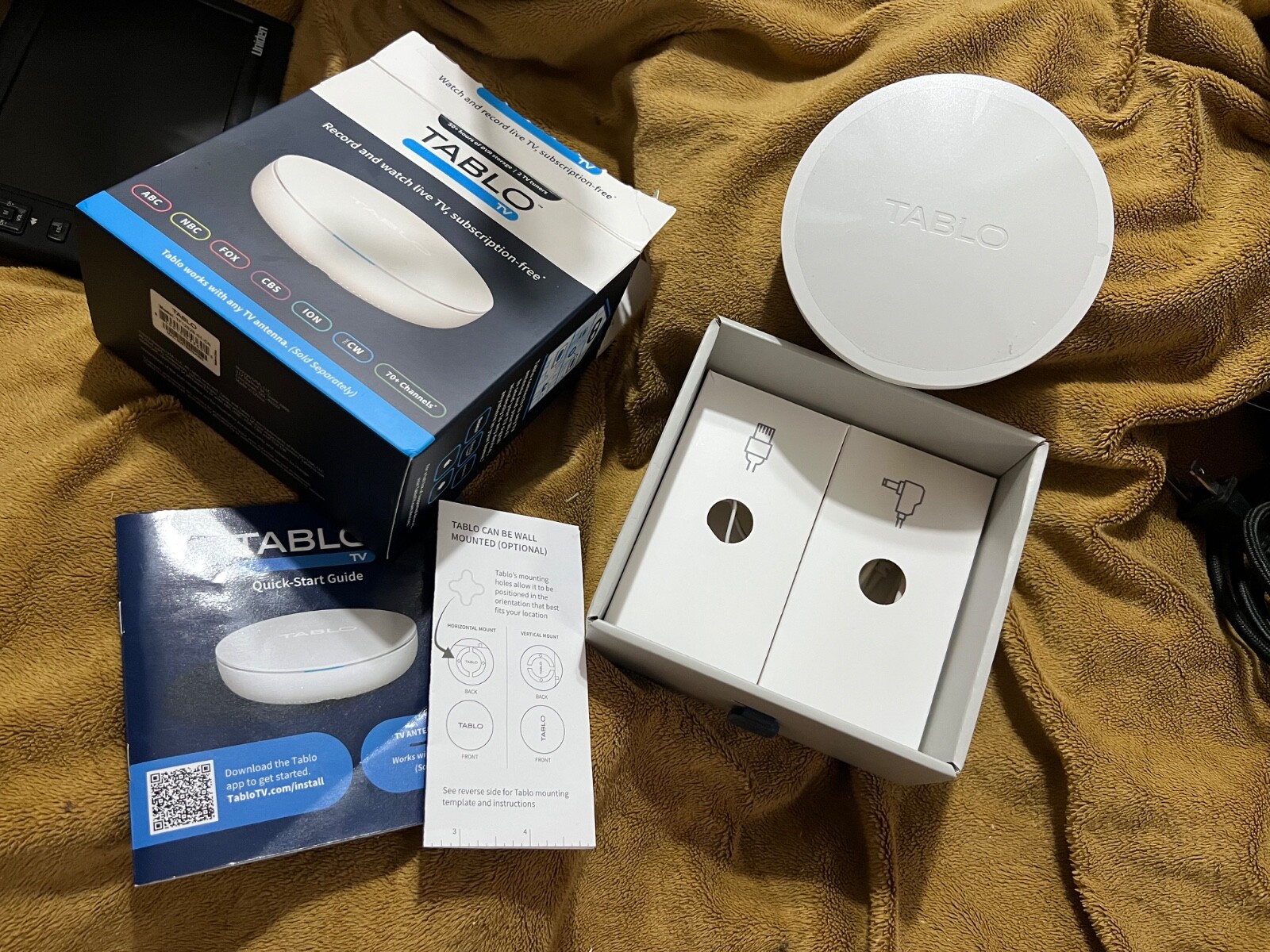 Tablo 4th Gen 2-Tuner 128GB 1080p FHD Over-The-Air Streaming Player – White