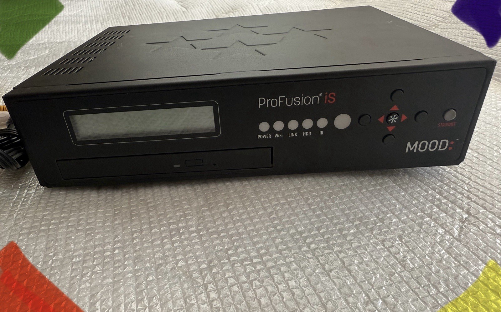 MOOD ProFusion IS Model 2010 Media Player Box Black HDMI USB Wi-Fi Ethernet RCA
